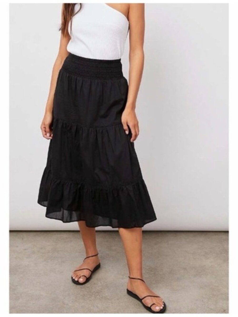 RAILS Edina Skirt | True Black | Size XL